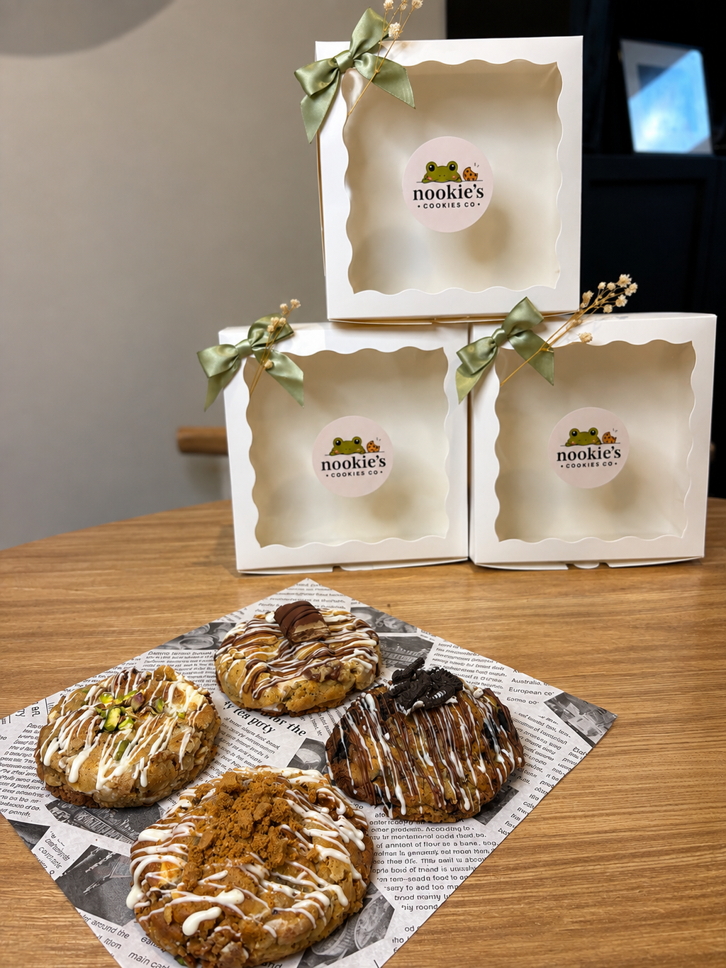 Mixed Cookie Box of 4